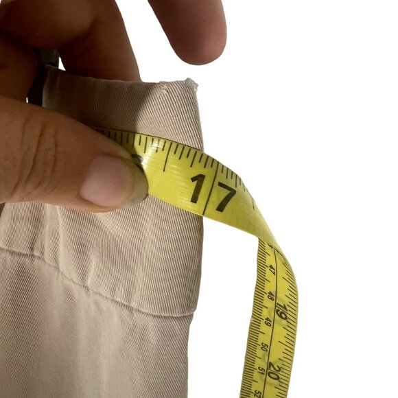 Vintage Y2K Old Navy Low Waist Khaki Wide Leg Pants 6 - Picture 7 of 12